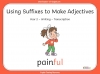 Using Suffixes to Make Adjectives - Year 2 Teaching Resources (slide 1/16)